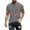 Gray, variant on HOMADLES Independence Day Shirts for Men Flag Graphic Crewneck Muscle Soft Stretch Short Sleeve Dark Blue 2XL