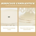 thumbnail image 3 of FRCOLOR  Wedding Decor Gold Birdcage Candle Holder Decorative Bride, 3 of 8