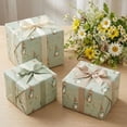 thumbnail image 4 of Sage Green Bunny Wrapping Paper - 4 Jumbo Sheets, 28 * 40 Inches - Watercolor Rabbit Floral Gift Wrap, Perfect for Kids Baby Shower, Birthday, Spring, Easter, Wedding, 4 of 4