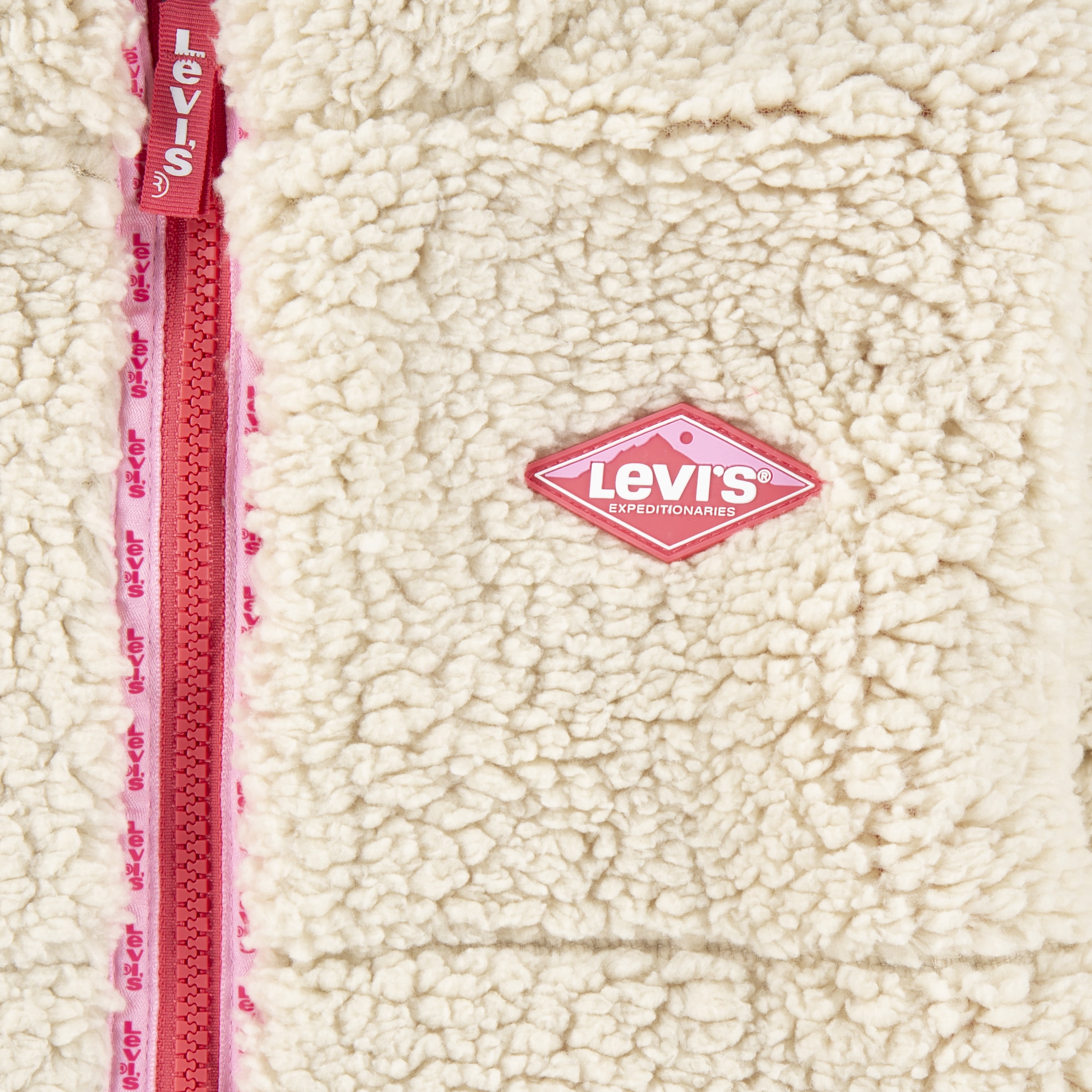 Levi's Girls Box Fit Sherpa Jacket, Sizes 4-16
