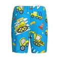 thumbnail image 5 of Naloa Cute Car Cartoon Men's Short Pajama Pants, Lounge Comfort Shorts with Elasticized Waistband and Side Pockets - Large, 5 of 9