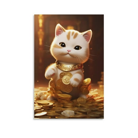 

Single Hanging Picture Pika_77649_Lucky_Cat_The_main_color_is_gold_Golden_Dollar_Disne_ac9fc8ea-8a5d-45c2-82bc-e3179d773180 Unframe-style 08x12inch(20x30cm)