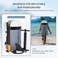 thumbnail image 3 of Backpack Travel Backpack for Inflatable SUP Stand Up Paddleboard Carrying Storage Bag Shoulder Bag, 3 of 7