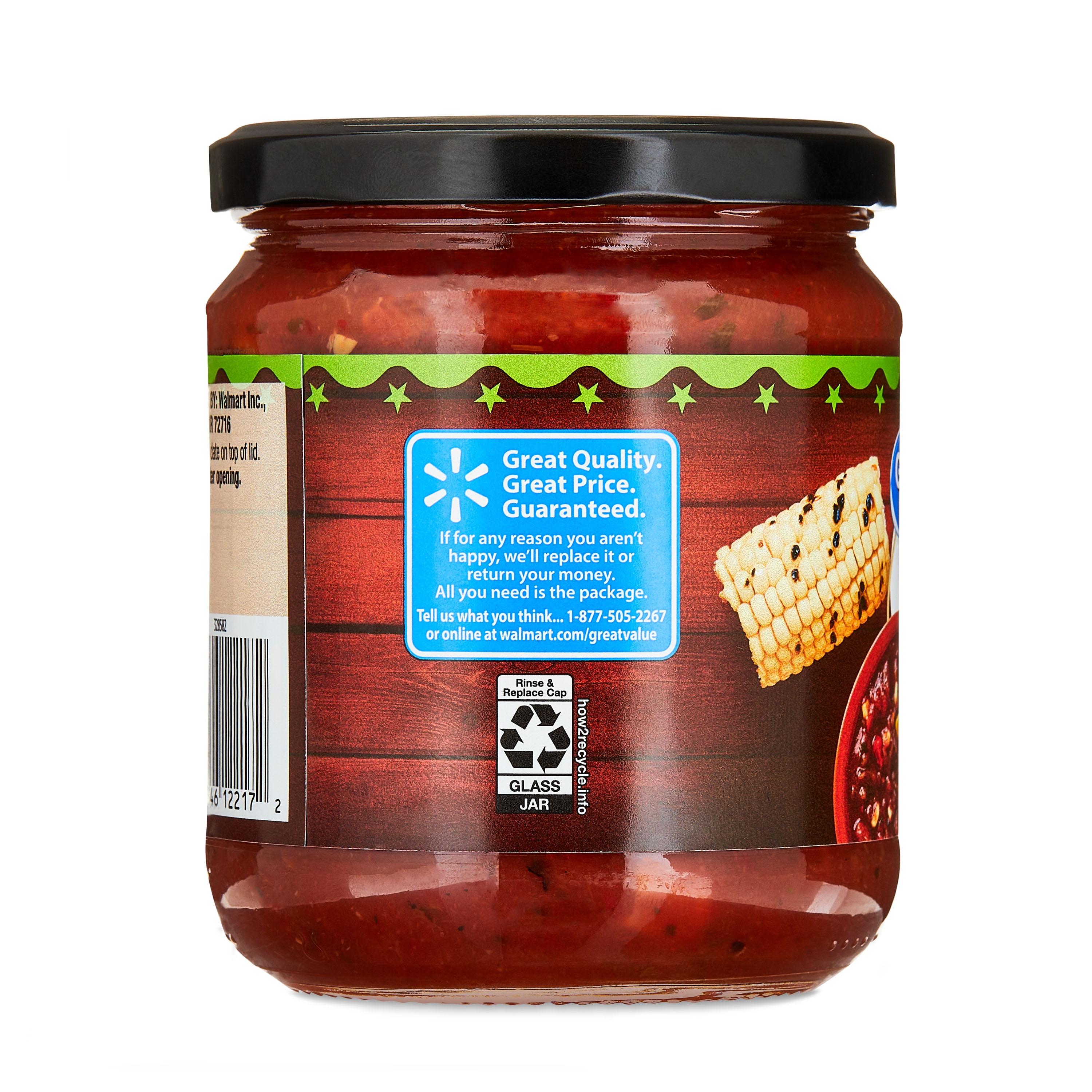 Great Value Mild Black Bean & Corn Salsa, 16 oz