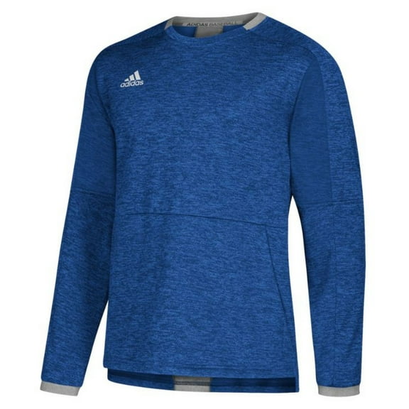 Adidas Mens Adult Fielders Choice Pullover Shirt Top Kangaroo Pocket (Royal 2XL)