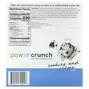 Power Crunch Original Cookies & Crème 12 count 1.4 oz bars