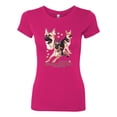 thumbnail image 2 of Wild Bobby, If It's Not a German Shepherd It's Just a Dog Gift | Womens Dog Lover Slim Fit Junior Tee, Raspberry, Medium, 2 of 3