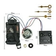 thumbnail image 4 of kurtrusly Pendulum Clock Movement DIY Replacement Chime Music Box Mute Watch Style D Hands, 4 of 8