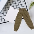 thumbnail image 6 of 1/12 Scale Male Figure Cargo Pants and Tank Top Fashion Handmade Trendy Men's Clothes for 6 inch Male Collectable Action Figures Accessory White, 6 of 8