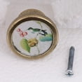 thumbnail image 3 of DOLITY Bouton de Tiroir Boutons d'Armoire en Laiton Poli, Poignée de Commode Vintage pour Armoire 33, 3 of 9