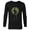 Black, variant on Studios Loki Season 2 Suit and TVA Logo Crest - Long Sleeve T-Shirt for Men - Customized-Black