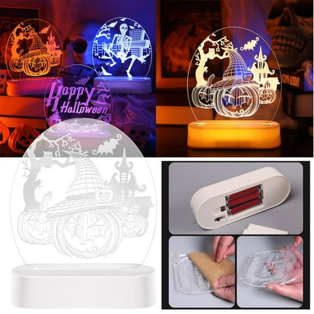 

Christmas LED String Lights Decorative Lights 3D Ornaments Night Lights Pumpkin Lights Battery Lights