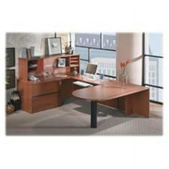 HON Company HON10788LNN Left Single Pedestal Desk- 72in.x36in.x29-.50in.- MY