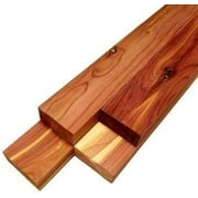 Aromatic Cedar Lumber Board - 3/4" x 2" (4 Pcs)