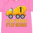 thumbnail image 4 of Inktastic 1st Birthday Construction Truck Cement Mixer Boys or Girls Baby Bodysuit, 4 of 5