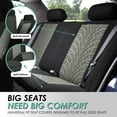 thumbnail image 5 of FH Group Travel Master Universal Seat Covers Fit For Car Truck SUV Van - Rear Bench, 5 of 5