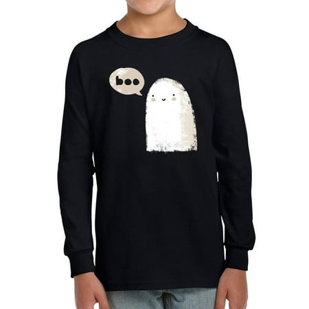 

Boo. Retro Style Cute Ghost Long Sleeve Toddler -Image by Shutterstock 3 Toddler