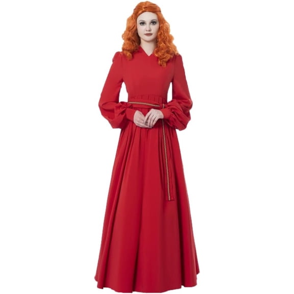 Women's Princess Bride Dress Buttercup Red Dress