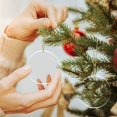 thumbnail image 5 of JHGoosa DIY Clear Circular Acrylic Tree Pendant Ornaments Blank Personalized Decorations 20PC Decoration Hangs, 5 of 9