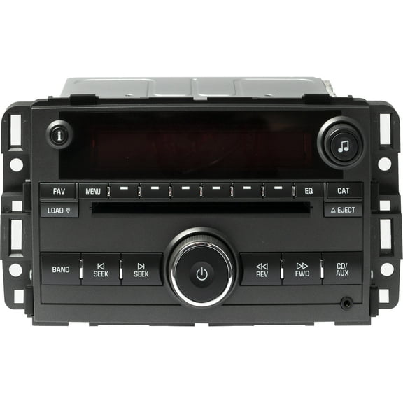 Restored 2009 Pontiac Torrent AMFM Radio Multi-Disc CD MP3 Auxiliary Part Number 25994584 (Refurbished)