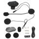 thumbnail image 1 of Sistema de audio inalámbrico para motocicletas con micrófono con cancelación de ruido para conversaciones por intercomunicador estéreo Auriculares para casco con Bluetooth de alto, 1 of 8