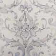 thumbnail image 7 of SoHome Cozy Living Watercolor Damask Anti-Fatigue Kitchen Mat, Cream/Blue, 20"x36", 7 of 7