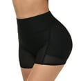 thumbnail image 4 of SWSMCLT Women's Hip Pads Shaper Padded Thigh Butt Lifter Panties Mesh Tummy Control High Waisted Body Shaper Shorts Underwear Hip Enhancer Shapewear Waist Black Medium, 4 of 5