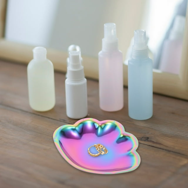 OUNONA Decorativa Para Joyería Y Cosméticos Inoxidable Sofisticado