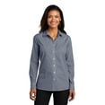 thumbnail image 3 of Port Authority Women's Broadcloth Gingham Easy Care Shirt LW644, 3 of 5
