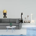 thumbnail image 2 of Estatua De Jirafa Africana, Adorno De Mesa, Figura De Resina, Escultura Creativa, Centro De Mesa De Cerámica, Decoración Moderna Para El Hogar, Estante De Entrada, Escritorio, Oficina,, 2 of 8