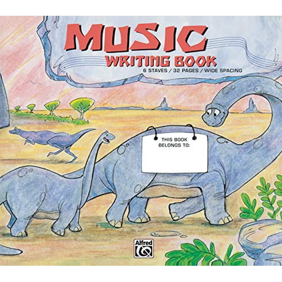 Pre-Owned Alfred's Basic Music Writing Book: Wide Lines