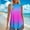001 Blue, variant on Hvot&aat Women’s Gradient Print Sleeveless Tank Top Casual Loose High Neck Flowy Pullover Summer Beach Blouse