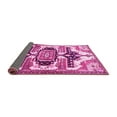 thumbnail image 2 of Ahgly Company Indoor Square Persian Pink Traditional Area Rugs, 3' Square, 2 of 4