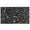Math Equations Chemistry-1, variant on Math Equations Chemistry Structures Black Pattern Door Rugs,Washable Non Slip Door Mats Indoor,Decorative Door Mats,Entry Mat Indoor for Entrance,Bedroom,Kitchen,Bathroom,17"x30"