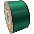 thumbnail image 3 of Emerald Green Satin Fabric Ribbon - 2" x 50 Yards, Fall, Christmas, Wreath, St. Patrick's Day, Easter, 3 of 3