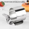 thumbnail image 5 of Cookie Mold 3Pcs/Set DIY Easy to Release Useful  Stainless Steel Mousse Ring Mold, 5 of 5