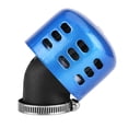 thumbnail image 1 of 35mm Modified Air Intake Induction Filter Set Fits for 100-150CC Motorcycle Motorbike Blue, 1 of 3