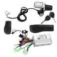 thumbnail image 2 of Wchiuoe Electric Bike Controller Meter Set,2 In 1 Electric Bicycle Electric Scooter Controller LCD Split Meter Throttle Grip Set,Electric Scooter Accessory, 2 of 8