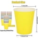 thumbnail image 2 of 120 Pcs Paper Party Cups, 250ml/9oz Multicolor Party Cups, Disposable Paper Drinking Cups for Party, Picnic, Weddings, Birthday and Christmas, 2 of 5