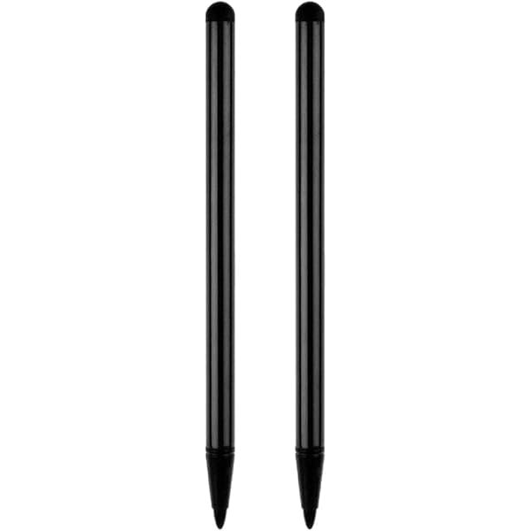 wonima44 2pcs Black Stylus Pens for Universal Touch Screen Devices - Compatible with iPad, Samsung Galaxy, Smartphones