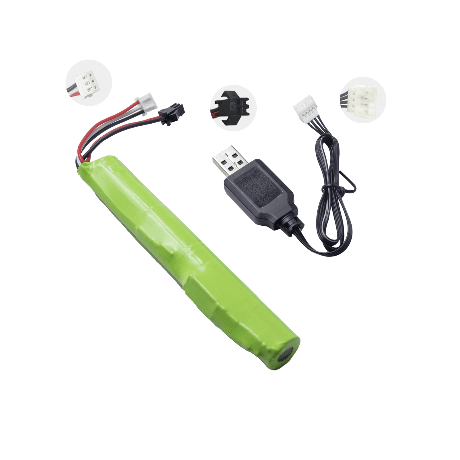 UnlocX Rechargeable Battery for Water Bead Blasters 1800mAh