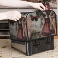 thumbnail image 7 of Lsque Vintage Collage Girl Butterfly Print 4 Slice Toaster Cover , Kitchen Appliance Dustproof Protector , Toaster Protector Dustproof Kitchen Appliance Cover, 7 of 7