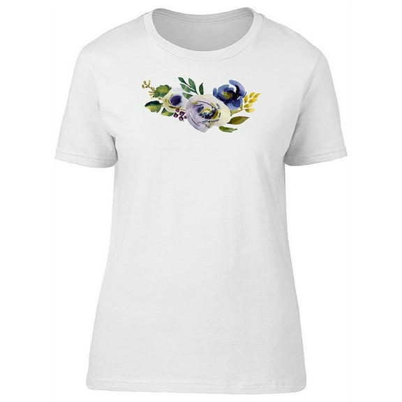 Three Cute Flowers Tee Women's -Image by Shutterstock