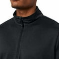 thumbnail image 3 of 32 Degrees Heat Men's Soft Quarter Zip Long Sleeve Pullover (Black, Large), 3 of 3