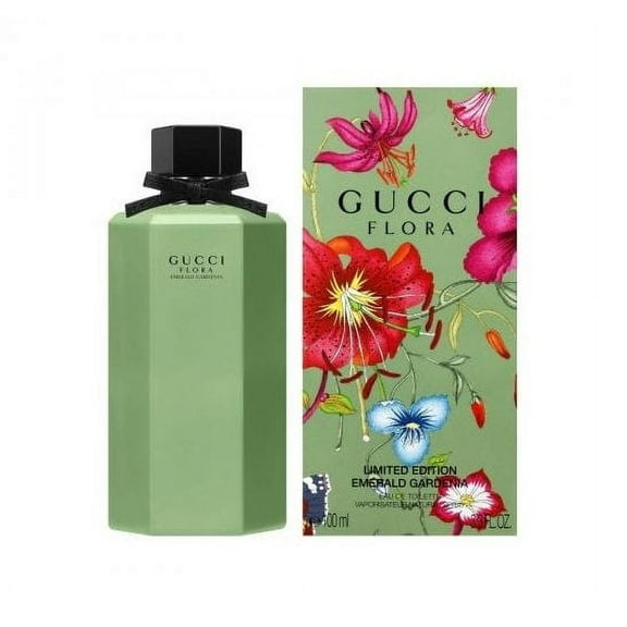 Gucci Flora Limited Edition Emerald Gardenia Eau De Toilette 3.3 Ounces