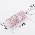 thumbnail image 4 of KEXIN 64GB USB Flash Drive 2.0, Crystal Bling Rhinestone Memory Stick, 1.8" x 0.7" Thumb Drive, Pink, 4 of 7