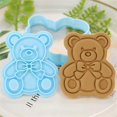 thumbnail image 3 of Cortador De Galletas Para Baby Shower, Estampadores 3D De Plástico, Moldes Diy, Decoración De Fondant Para Niños, Herramientas De Cocina Para Fiestas De Cumpleaños 6 Uds. Scienceny HA037095-00, 3 of 6