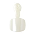 thumbnail image 4 of Uñas de los pies a presión Impress No Glue Pedi White con perla, 4 of 6