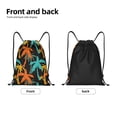 thumbnail image 5 of Kdxio Palm Trees Print Drawstring Backpack Bag,Waterproof Draw String Back Sack, Gym Drawstring Bags Swim Bag For Unisex, 5 of 9