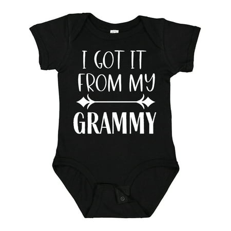

Inktastic I Got It from My Grammy Gift Baby Boy or Baby Girl Bodysuit